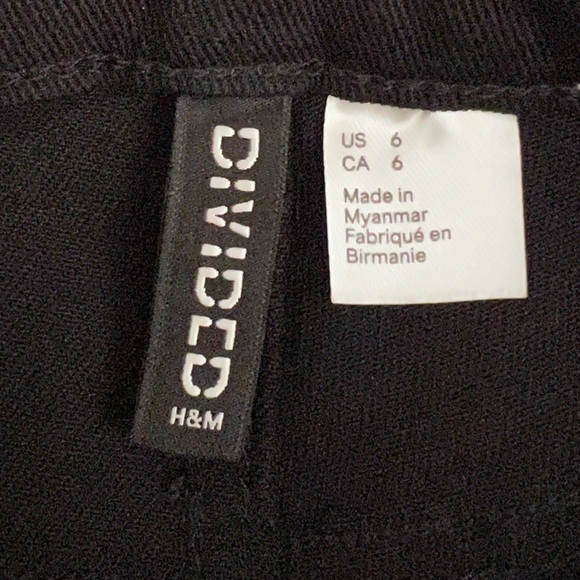 DIVIDED Black Super Skinny Jeans, Size 6, NEW WITH TAGS 🤩 - Picture 4 of 10
